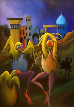 图画展览会的趣味看图识乐